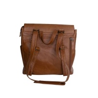 Mally Leather Bags Mally Bags Bebe Backpack in Toffee Photo