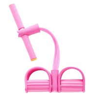 Exercise Pull Reducer Elastic Workout Equipment - Pink Photo