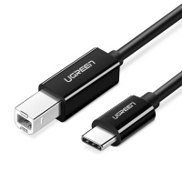 UGreen USBC to USB2.0 B 2m Printer Cable-BK Photo