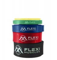 Flexi Muscles - Pull Up Assist Bands Exercise Bands for Full Body Workout Photo