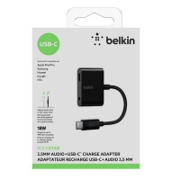 Belkin RockStar USB-C 3.5mm Audio USB-C Charge Adapter Photo