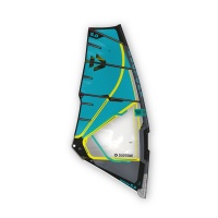 Duotone Windsurfing - Sail - Super Hero 2020 - 4.2 - Turquoise/Grey Photo