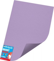Butterfly A2 Bright Board - Pack Of 5 Lilac Photo