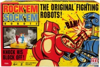 Mattel Games Rock 'Em Sock 'Em Robots Boxing Game Photo