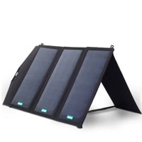 Aukey PB-P2 20W Solar Charger with Dual USB Port and AiPower Photo