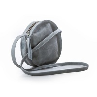 Nelly Bags - Round Cross Body Bag to Carry Your Stuff in Style - Grey Photo