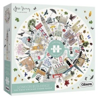 Gibsons London Buildings Circular Jigsaw Puzzle "" - 500 pieces Photo