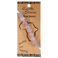 Earth Stone Collection - Rose Quartz Stone Bracelet Photo