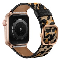 We Love Gadgets Replacement Strap Band For Apple Watch 38mm & 40mm Animal Print Photo