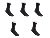 Undeez Men's Black Trouser Socks 20 Pack - 7 - 11uk Photo