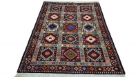 Very Fine Persian Yalemeh Carpet 150cm x 100cm Hand Knotted Photo