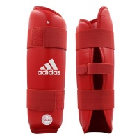 adidas Fitness Adidas Wako Kickboxing Shin Guards Red Small Photo