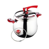 Lines Special Pressure Cooker - Red 8L Photo