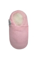 Pitta-Patta Softshell Fleece Baby Slippers – Princess Pink Size 4 Photo