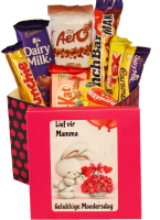 The Biltong Girl Chocolate Box with Afrikaans Mother's day message - Lief vir mamma! Photo
