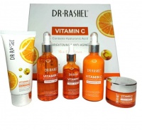 Dr Rashel Dr. Rashel Vitamin C Cleanser Cleansing Milk Toner Face Serum and Cream Box Photo