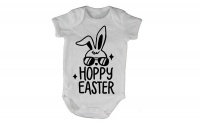 BuyAbility Hoppy Easter - Cool Bunny - Short Sleeve - Baby Grow Photo