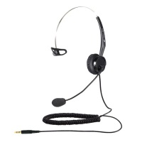 Calltel T400 Mono-Ear Noise-Cancelling Headset Single 3.5mm Photo