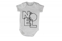 BuyAbility NOEL - Christmas - Short Sleeve - Baby Grow Photo