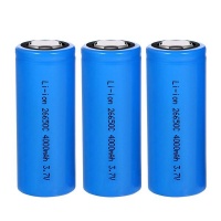 26650 Li-ion Rechargeable Battery 3.2V 4000mAh - 3 Pack Photo