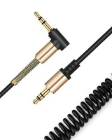 Universal 3.5mm Male To Male Spring Aux Cable Photo