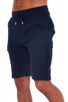 I Saw it First - Mens Navy Handley Juice Combat Shorts Photo
