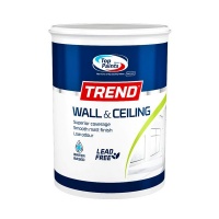 Top Paints Trend Wall and Ceiling Paint 20Litre - White Photo