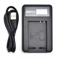 Canon Seivi LCD USB Charger for NB-10L Battery Photo