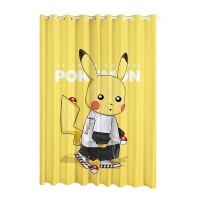 Kidsrock Cartoon Poke Children’s Bedroom Eyelet Curtain Photo