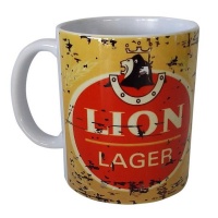 DIY Outdoor City Vintage `Bar` Beer Coffee Mug - Lion Lager Photo
