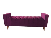 Decorist Home Gallery Deluxe - Purple Bench Photo