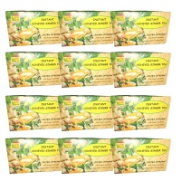 BetterBuys Instant Honey Ginger Tea - Extra Strength in Foil fresh Sachets - 6 Pack Photo
