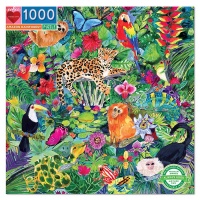 eeBoo Family Puzzle - Amazon Rainforest: 1000 Pieces Photo