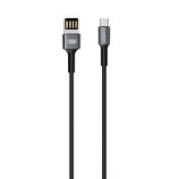 Earldom EC-073M Braided Micro-USB Cable 1m — Black Photo
