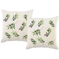 PepperSt - Scatter Cushion Cover Set - Olive Branches Photo