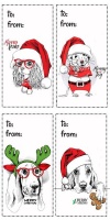 KT BRAND Christmas Gift Tag Stickers Photo