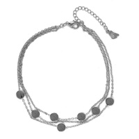 iDesire Triple-Strand Ankle Chain with Disc Charms Photo