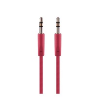 Pro Bass 1.2m Aux Cable - Red Photo