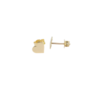 Art Jewellers - 9ct Rose Gold Star Stud Earrings. Photo
