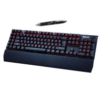 Mecer K3000 116 Keys Professional Gaming Keyboard with Palm Rest Bundle Photo