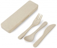 Okiyo Heiki Wheat Straw Cutlery Set Photo