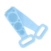 Silicone Back Scrub and Exfoliating Strap= BLUE Photo