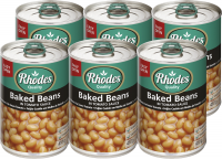 Rhodes - Baked Beans in Tomato Sauce 6x410g Photo