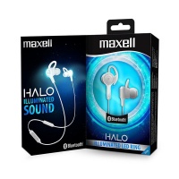 Maxell EB-BT HALO Bluetooth In-Ear BUDS - White Photo