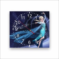 Printoria Frozen Clock Photo