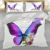 Print with Passion Butterfly Duvet Cover Set Photo