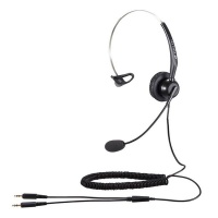 Calltel T800 Mono-Ear Noise-Cancelling Headset Dual 3.5mm Photo
