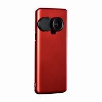 Snapfun Protective Case & Wide Angle Macro Lenses for Samsung S9 - Red Photo