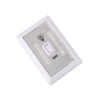 Mini COB LED Wall Switch Wireless Night Light Photo