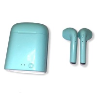superb i7s Wireless Earbuds - Turquoise Photo